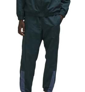 2026 High Performance Men Color Block Tracksuit Quick Dry Breathable Windbreaker Jacket And Jogger <b>Set</b> Custom Cut And <b>Sew</b> - Product Image 3