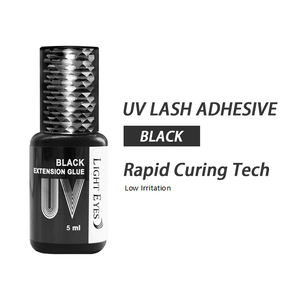 LIGHTEYES UV LED Eyelash Adhesive Black / Clear 5 ML - Product Image 3
