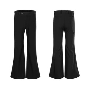Pantalones de Hombre con Cintura Ajustable y Cierre de Botón, Pantalones Acampanados de la Mejor Calidad con Marca Personalizada - Product Image 6