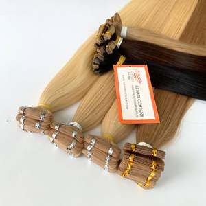 Oferta: Cabello Remy 12A, Doble Trama, Rubio, Extensiones de Cabello Humano Virgen 100% Natural, Liso Sedoso, Origen Vietnamita - Product Image 3