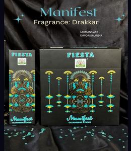 Varillas de Incienso Orgánico de Hierba de Limón y Rosa, Hechas a Mano, Estilo Indio, Aromáticas, 9 Pulgadas, ORKAY NAMASTE - Product Image 1