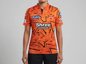 Maillot de cricket SRH IPL 2026 Elite imprimé personnalisé, séchage rapide, respirant, équipement sportif pour les fans des Sunrisers de Hyderabad, approvisionnement en gros OEM - Product Image 3