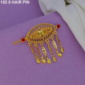 Pasador de Pelo de Aleación Chapado en Oro de Lujo MIJ para Mujer, Pasador de Pelo Geométrico Chapado en Oro de Moda al por Mayor, Accesorios para el Cabello de Mujer - Product Image 3