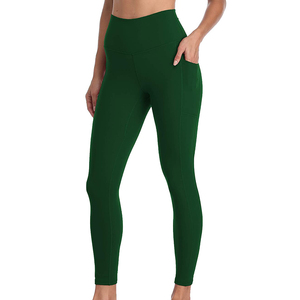 Leggings de sport sans couture respirants à taille haute pour femmes, avec logo personnalisé, imprimé numérique, tricotés, décontractés, de la meilleure qualité, vente en gros - Product Image 2