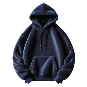 Meilleures ventes Veste d'hiver décontractée de course à pied pour hommes Sweat à capuche thermique en coton de qualité avec techniques brodées et sweatshirts - Product Image 5