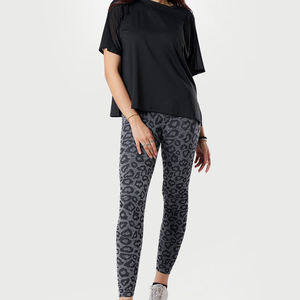Leggings de Compresión Ecológicos de Cintura Alta para Mujer, con Efecto Levanta Glúteos, Estilo Deportivo Elástico, Opciones de Logotipo Personalizado OEM - Product Image 1