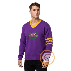 Tesoros Griegos Omega Personalizado |   Cárdigan de Invierno Bordado en Acrílico Psi, Cárdigan de Alta Calidad para Fraternidad Phi, Transpirable, con Cuello en V para Hombre - Product Image 4