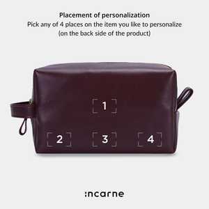 Vintage Genuine Leather Zipper for <b>Bag</b> for Men Cosmetic Organizer Travel Waterproof Grooming Case LTB-0178 - Product Image 5
