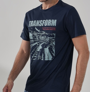 เสื้อยืดคอตตอนพรีเมียมผู้ชาย ทรงปกติ เนื้อผ้านุ่ม ระบายอากาศดี คอกลม สวมใส่สบาย เหมาะสำหรับฤดูร้อน ใส่ได้ทุกวัน สไตล์สตรีทแวร์ สำหรับขายปลีก - Product Image 5