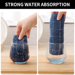 Paños de Cocina de Microfibra Tejida (Beige 13x28 Pulgadas) de Color Sólido, Secado Rápido y Ecológicos - Product Image 4