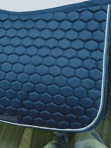 Stylish Dressage Saddle <b>Pad</b> for English Riding and Dressage <b>Practice</b> Use - Product Image 2