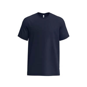 T-shirts à col rond de qualité supérieure pour hommes, couleur bleu marine unie, personnalisables, en tissu tri-mélange Next Level 6010 - Product Image 4