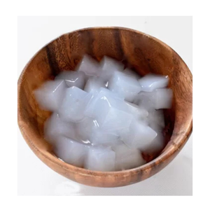 เยลลี่มะพร้าวในน้ำเชื่อม นาตา เดอ โคโค่ แบบก้อน สำหรับตกแต่งขนมหวาน ชานมไข่มุก โยเกิร์ต ไอศกรีม ผู้จัดจำหน่ายจากเวียดนาม - Product Image 6