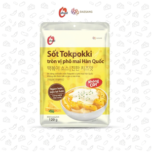 ซอสชีสต๊อกป๊อกกี้เกาหลี 120 กรัม – ซอสเค้กข้าวรสอ่อนไม่เผ็ด, อาหารพร้อมปรุงสไตล์เกาหลีจากโอฟู้ด - Product Image 1