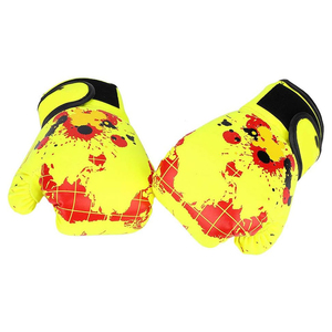 Kids Boxing <b>Gloves</b> PU Leather 6oz 8oz Youth Training <b>Gloves</b> Breathable Palm Shock Absorption Sparring <b>Gloves</b> Wholesale - Product Image 2