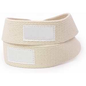 Sangles de levage en coton robustes personnalisées pas chères vente en gros de sangles de poignet d'haltérophilie - Product Image 1