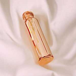 Pure <b>Plain</b> Copper <b>Water</b> <b>Bottle</b> Designer Unique Artisan Hand-made Leak-Proof Eco-Friendly Perfect Gift Ayurvedic Copper <b>Bottle</b> - Product Image 1