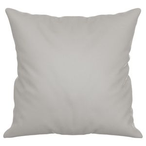 หมอนอิงตกแต่งผ้าไมโครไฟเบอร์สีเทาอ่อน โพลีเอสเตอร์ 100% - Product Image 4