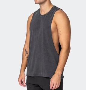 Débardeurs décontractés pour hommes en coton respirant tricoté, fabriqués au Pakistan, impression personnalisée de haute qualité, 100 % coton, vêtements de sport pour hommes - Product Image 3