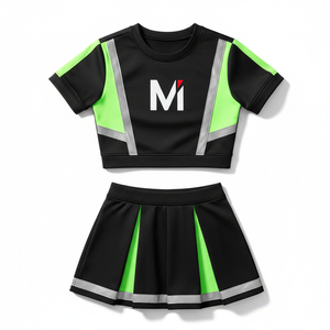 Tecnología Innovadora para Uniformes de Animadoras, Material Antipilling y Resistente a la Decoloración, Gráficos Sublimados Personalizados para la Identidad del Equipo - Product Image 1