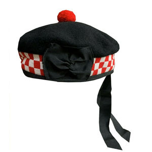 Sombrero Balmoral de Tartán Nacional para Uso Escocés, Nuevo Diseño, Gorra Escocesa en Tela de Tartán, Sombrero Balmoral Personalizado - Product Image 1