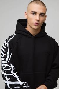 <b>Custom</b> Screen Print Design Cotton Fleece Sun Fade Men's Graphic Hoodies Streetwear Pullover Sweatshirt Manufacturer Supplier OEM - Product Image 3