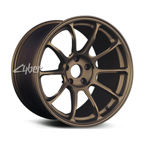 Jantes en alliage d'aluminium forgé à 10 rayons pour RAYS ZE40 COMPETITION avec différentes faces concaves et décalages pour LOTUS MINI TOYOTA - Product Image 2