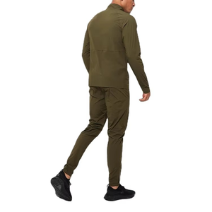 Ensemble de survêtement coupe-vent unisexe personnalisable pour adolescents, 100 % nylon respirant et léger, couleur unie, coupe ample, avec boutons, idéal pour l'été - Product Image 2