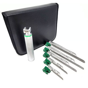 Set de Laringoscopio Miller de Calidad Alemana Premium, para Uso Veterinario, Anestesia y Emergencias Médicas, Kit de Intubación Animal de Acero Inoxidable, con Certificación CE e ISO - Product Image 1