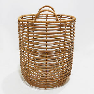 Artex Dong Thap Natural <b>Rattan</b> Eco-Friendly Multifunctional Laundry <b>Basket</b> with Handles for Clothes and Toys - Product Image 4