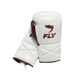 Guantes de Boxeo al por Mayor Personalizados, 100% Cuero Genuino, Cierre con Cordones Antideslizantes, para Muay Thai, Sanda, Artes Marciales, Adultos - Product Image 3
