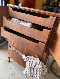 Aparador Moderno de Madera Estilo Indio Contemporáneo con Almacenamiento para Té, para Comedor y Sala de Estar, Madera de Mango - Product Image 5