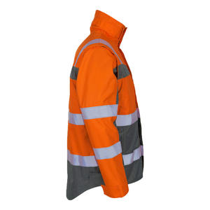 เสื้อแจ็คเก็ตนิรภัยกลางแจ้งแบบมีฮีตเตอร์ ผ้าไมโครไฟเบอร์ กันน้ำ ระบายอากาศได้ดี สีเหลืองสะท้อนแสง ราคาขายส่ง - Product Image 5