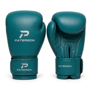 Guantes de Boxeo Personalizados para Hombre, de Cuero Sintético, para Entrenamiento y Sparring, con Soporte Acolchado para Muñeca, Cierre de Gancho y Bucle, Marca Privada, Proveedor Mayorista - Product Image 2