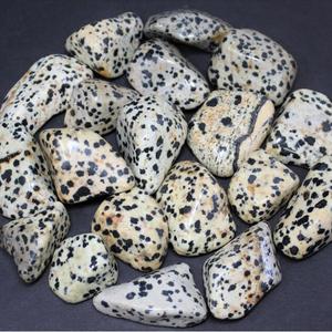 Piedras pulidas de jaspe dalmático natural, jaspe moteado, cristal curativo para Reiki, meditación, energía, decoración, venta al por mayor - Product Image 2