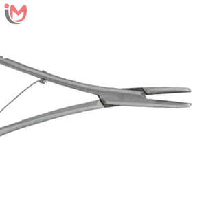 Porte-aiguille Mathieu 140 mm TC, instrument chirurgical de qualité supérieure, prise en main précise pour la suture et les procédures, services OEM - Product Image 5