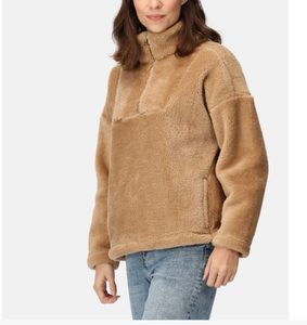 <b>Half</b> <b>Zip</b> up Oversized Embroidered Mock Neck <b>Sweatshirt</b> Turtleneck <b>Sweatshirts</b> Gym Wear Tops for <b>Women</b> - Product Image 6
