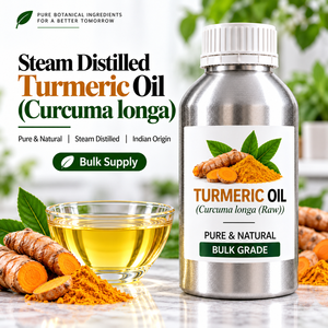 Huile de curcuma de qualité supérieure, huile essentielle naturelle, fournisseur et fabricant en gros en Inde - Product Image 5