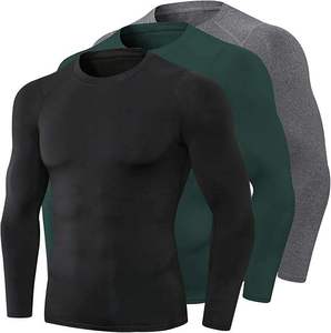 Chemises de compression de haute qualité pour la musculation et le fitness, respirantes, pour hommes - Product Image 5