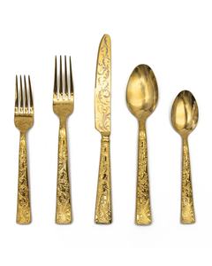 Ensemble de couverts en métal durable pour une utilisation quotidienne en cuisine et à table, avec surface résistante à la rouille et facile à nettoyer - Product Image 1