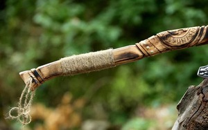 Handmade Viking Axe High Carbon Steel <b>Head</b> with Hardwood Handle With <b>Wrapped</b> Hatchet Hand Forged Industrial & DIY Grade - Product Image 3