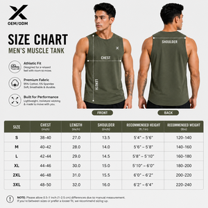 X Sports City เสื้อกล้ามผู้ชายหลากสี, เสื้อกล้ามคอกลมแขนกุดผ้าฝ้ายสแปนเด็กซ์ผสมดีไซน์อินเทรนด์ - Product Image 6