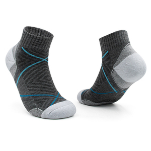 High Quality Custom Logo Men's Spandex/<b>Polyester</b> <b>Socks</b> Eco-Friendly Breathable Cotton Liner Adult Yoga Sports Athletic Durable - Product Image 5