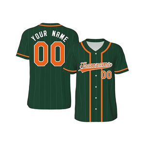 Camiseta de Béisbol Unisex Moderna en Oferta con Logotipo Bordado Personalizado 100% Poliéster de Secado Rápido - Product Image 1