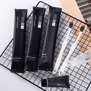 <span class=keywords><strong>Kit</strong></span> dentaire jetable en gros pour hôtel avec dentifrice, ensemble de brosses à dents de voyage personnalisé en usine, <span class=keywords><strong>kit</strong></span> d'hygiène pour salle de bain pour chambre d'hôtes - Product Image 4
