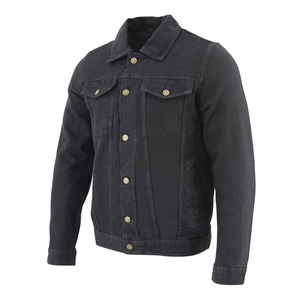 Veste en jean surdimensionnée pour hommes, respirante, pour la saison hivernale, prix de gros, tailles plus grandes, vestes en jean en coton pour hommes, OEM - Product Image 2