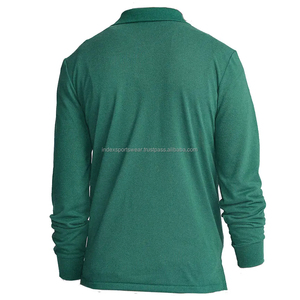 T-shirts polo pour hommes de haute qualité T-shirt polo en coton personnalisé en tissu respirant pour hommes - Product Image 2