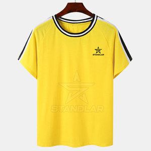 Camiseta de última moda con nuevo diseño, estilo urbano, logotipo impreso personalizado, 100% algodón, corte holgado, para hombre - Product Image 1