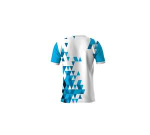 T-shirt de sport en jersey uni 100 % polyester à sublimation vierge, anti-humidité, pour la personnalisation de vêtements de sport - Product Image 6