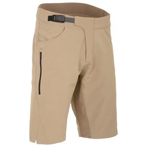 Shorts cargo sportifs respirants pour femmes, couleur unie, taille mi-haute, séchage rapide, en polyester, décontractés, avec poches - Product Image 3